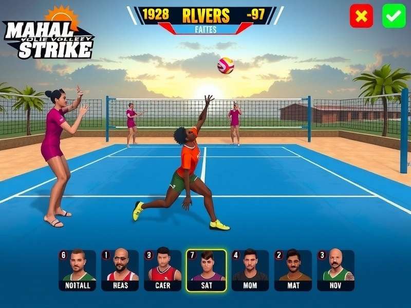 Mahal Volley Strike Indian tournament event